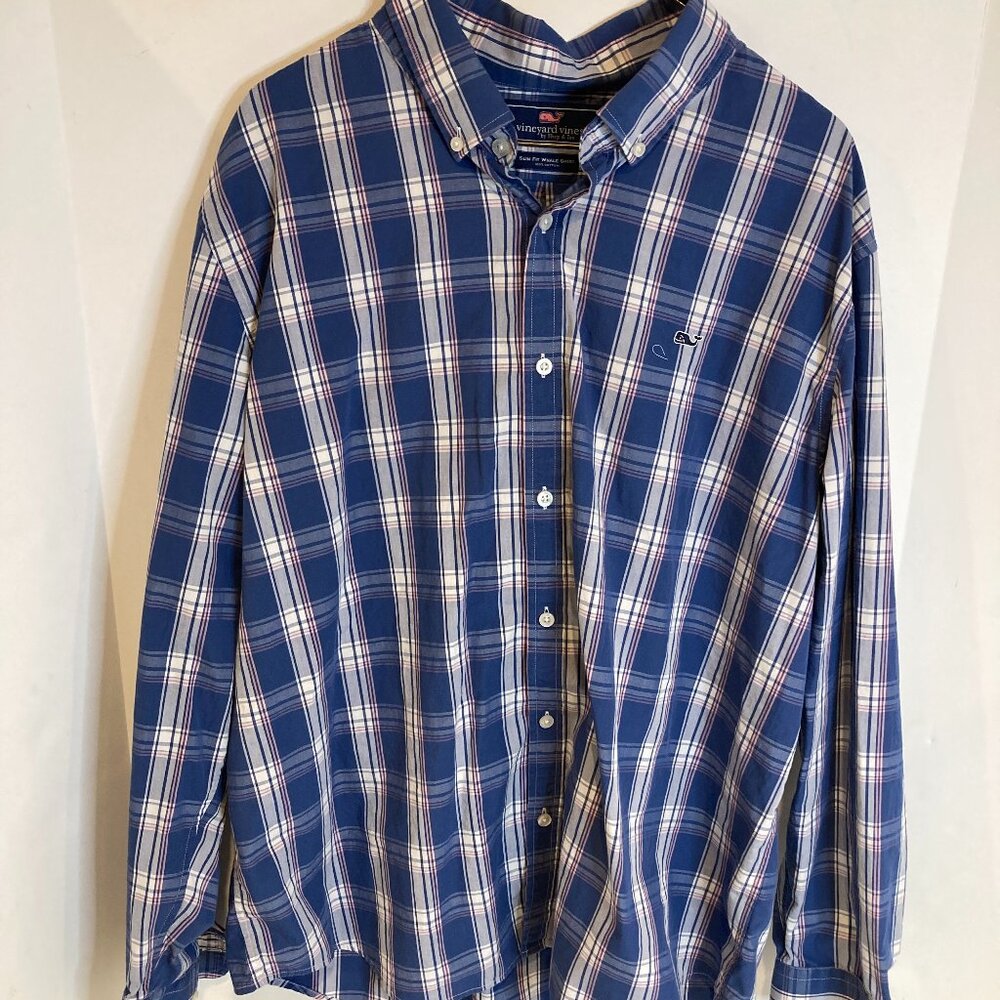 VINEYARD VINES MENS SLIM FIT LONG SLEEVE SHIRT SIZE 2X
